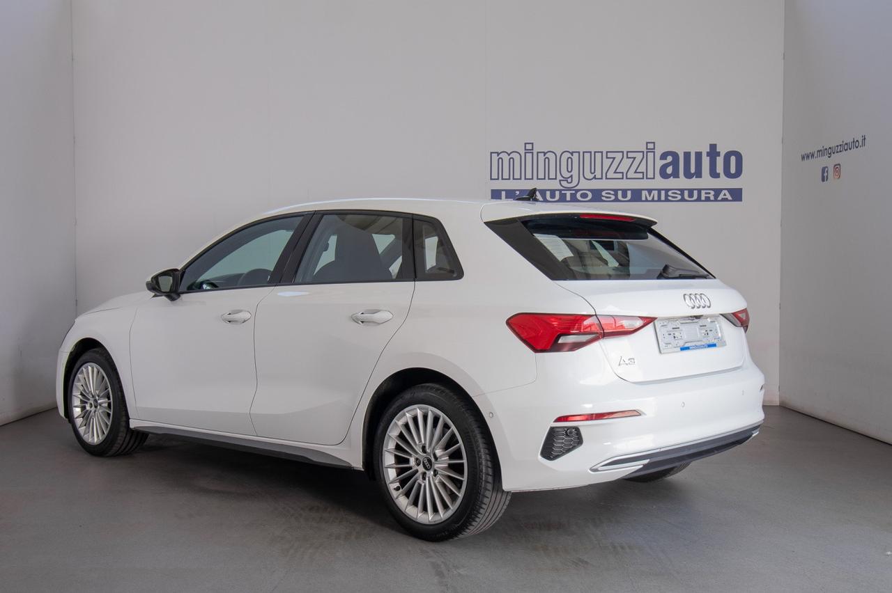 Audi A3 Sportback 35 1.5 Tfsi Sport 150 Cv