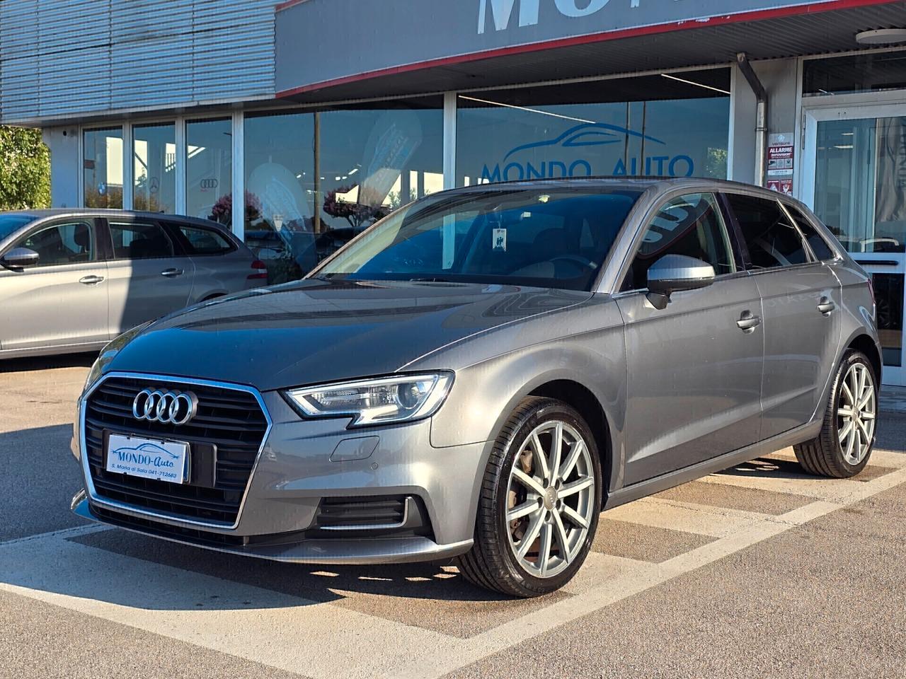 Audi A3 SPB 1.6 TDI 116 CV 2018 OK NEOPATENTATI