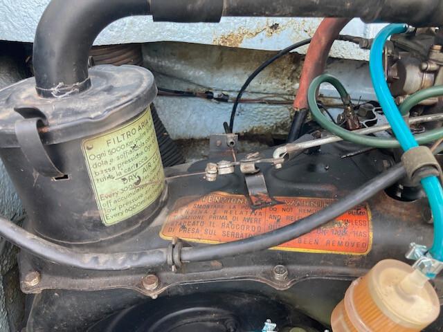 Autobianchi Bianchina 2 porte del 1964 con documenti originali