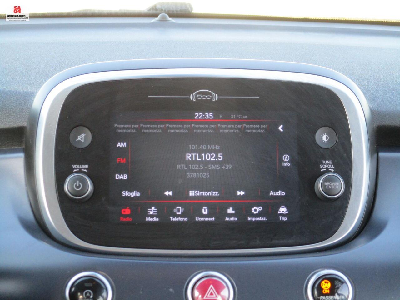 Fiat 500X 1.3 MultiJet 95 CV Club 6/2022 RESTYLING