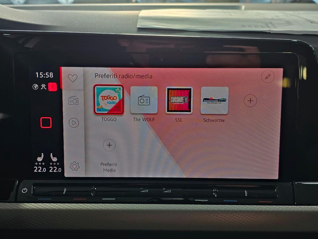 Volkswagen Golf TDI MOVE LIFE C.16 Tetto Nav Led Matrix Clima3Zone