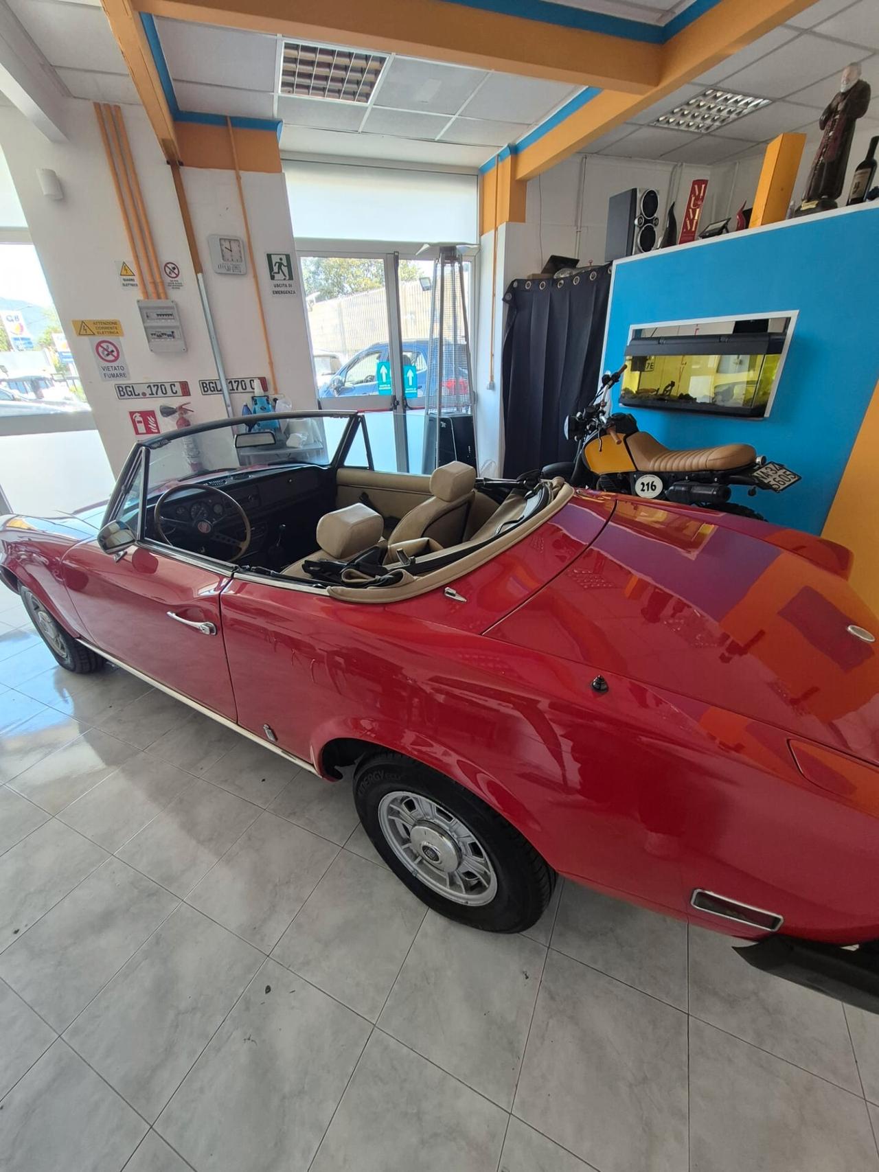 Fiat 124 Spider C81 Sport USA