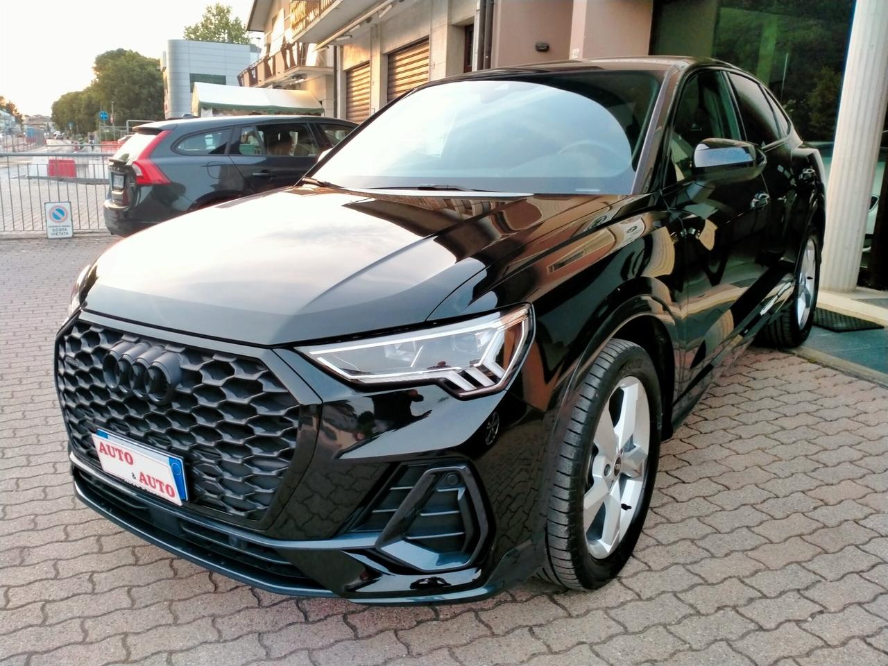 AUDI Q3 SPORTBACK 35 2.0TDI 150CV "QUATTRO" S.TRONIC PACK BLACK LINE / BLACK RINGS