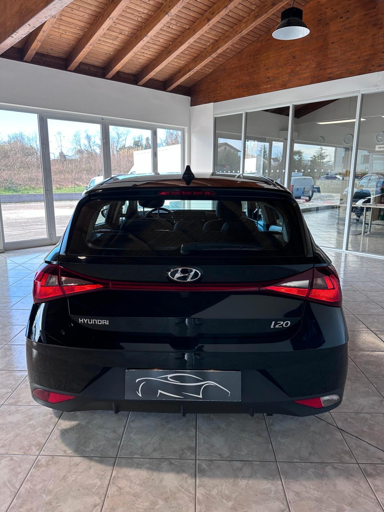 Hyundai i20 III 2022 1.2 mpi Connectline *UniProprietario *NeroMetallizzato*Cerchi inLega *AppleCarplay*Retr