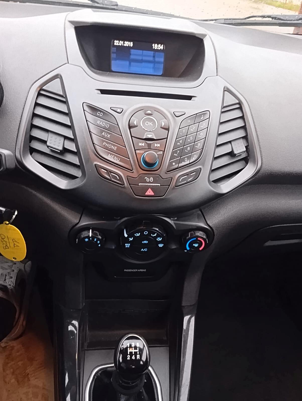EcoSport 1.5 TDCi 95 CV Titanium " KM CERTIFICATI