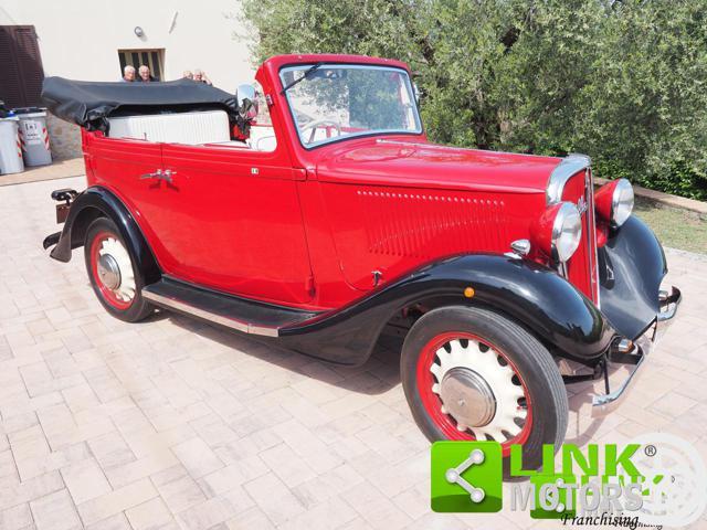 FIAT Balilla 508 TORPEDO targa ORO