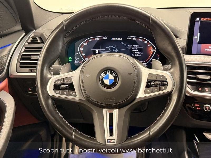 BMW X3 xdrive M40d mhev 48v auto