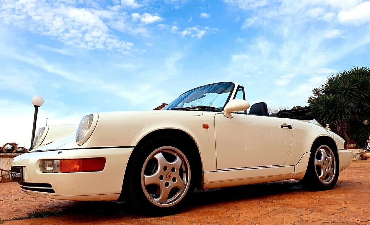 Porsche 964 911 Carrera 2 Cabriolet ASI targa ROMA