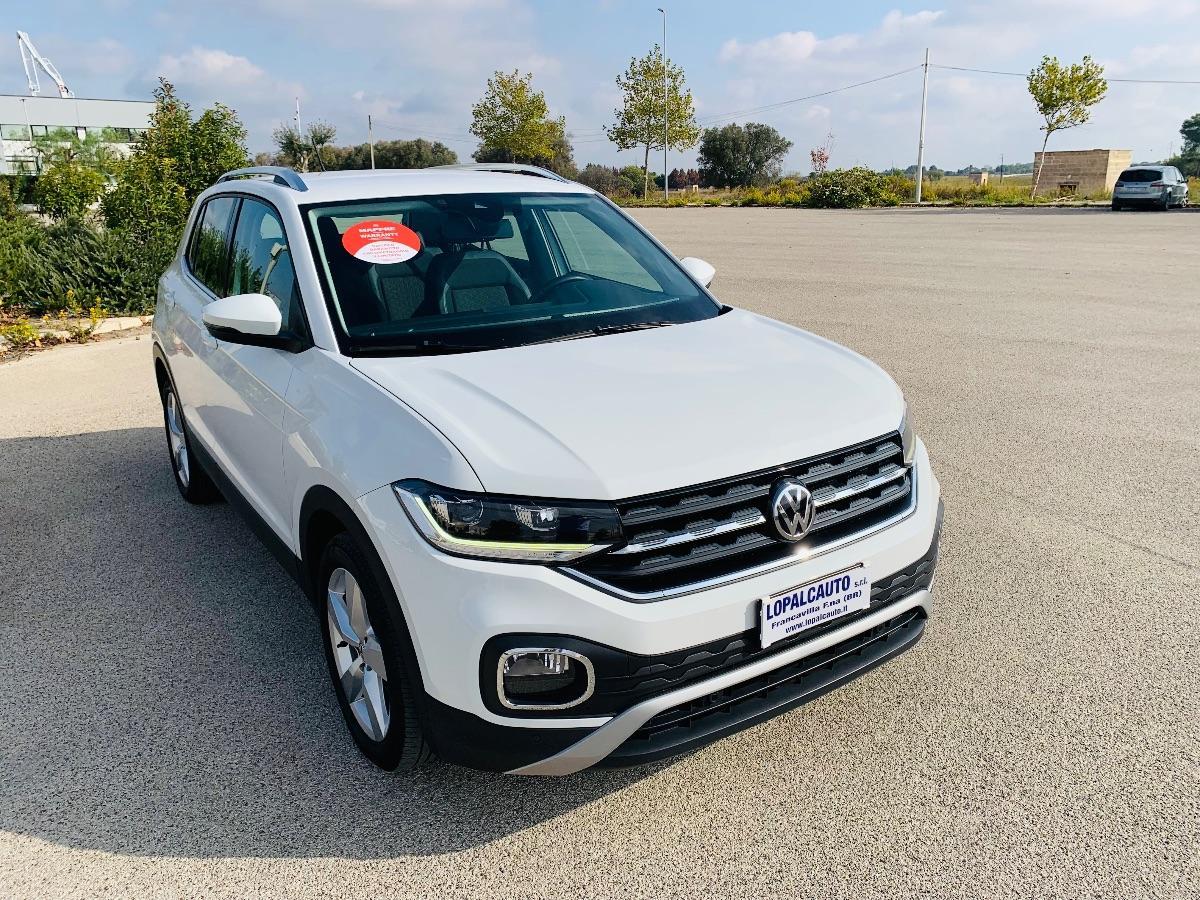 VOLKSWAGEN - T-Cross - 1.6 TDI DSG Advanced BMT ; Fari Led;