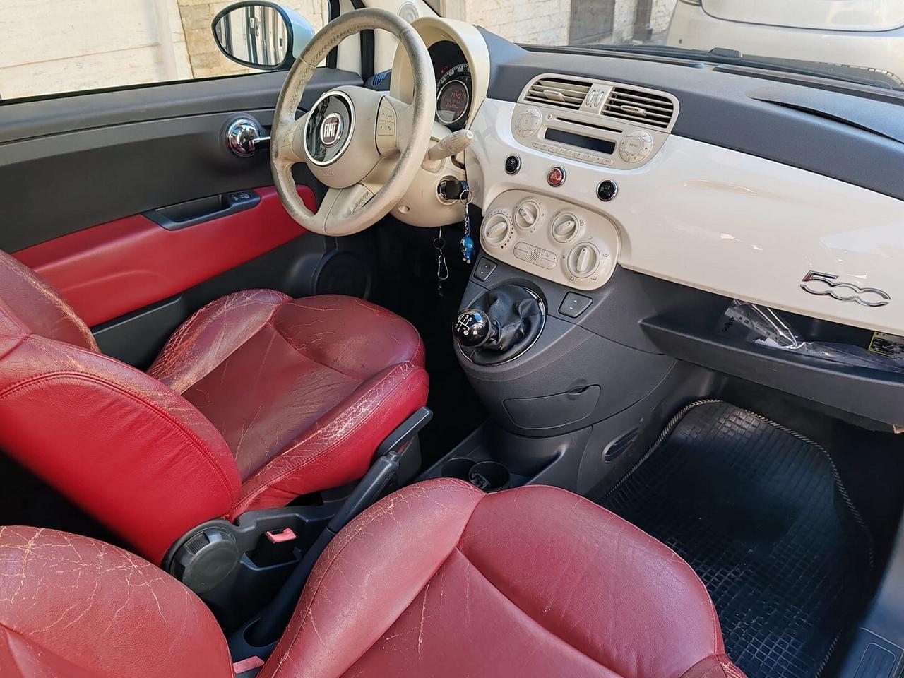 FIAT 500 1.3 MJET 75 CV SPORT +TETTO+POLTRONE FRAU