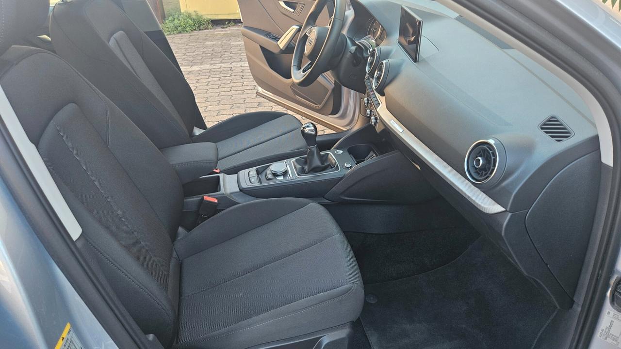 Audi Q2 30 1.0 tfsi 110cv C.MANUALE-NAVY-CAMERA-SED.RISC.
