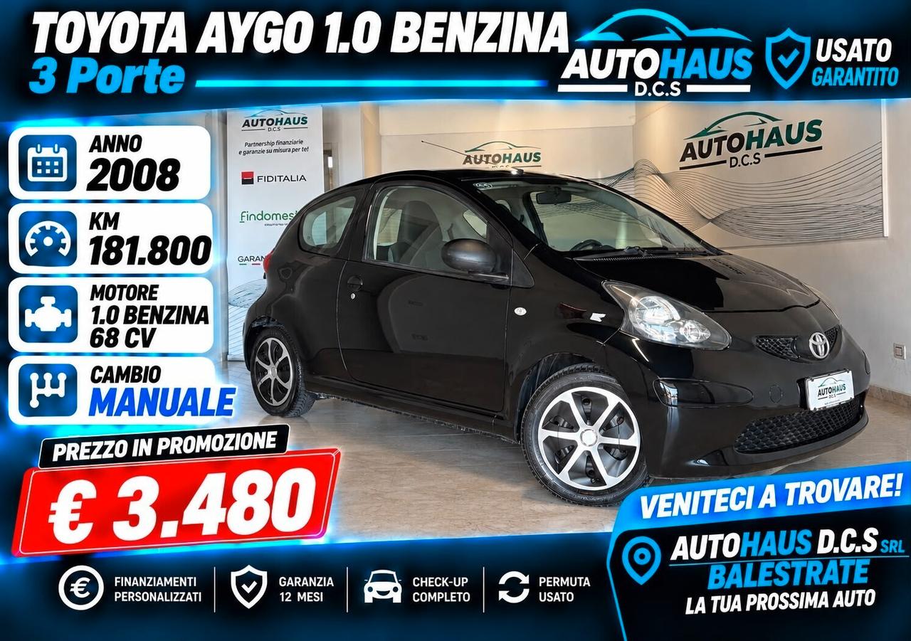 Toyota Aygo 1.0 Benzina 3 Porte Clima
