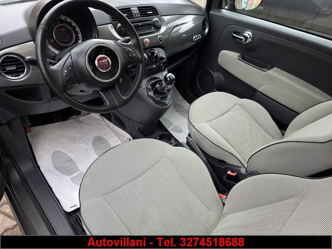 Fiat 500 1.2 LOUNGE cv 70 ANNO 2014
