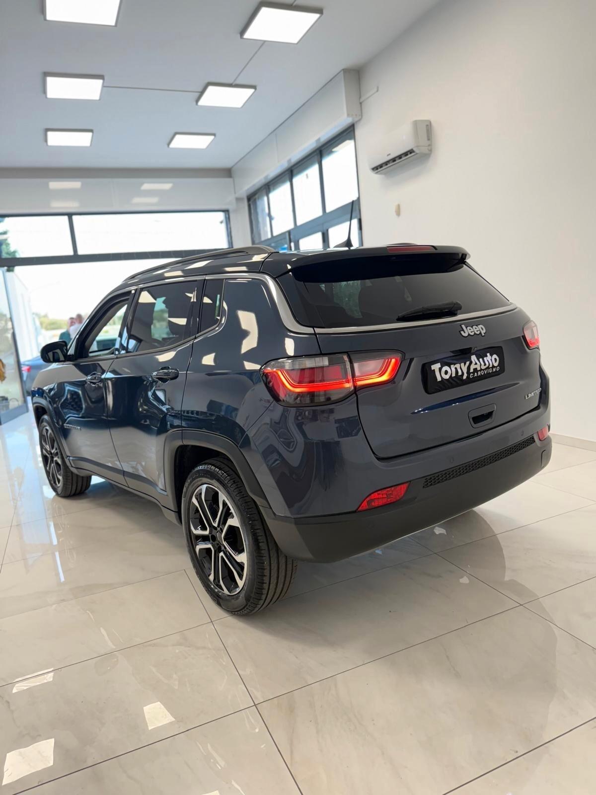 Jeep Compass 1.6 Multijet II Limited 130 C.V CON APPLE CARPLAY,VIRTUAL COCKPIT,TELECAMERA,NAVI