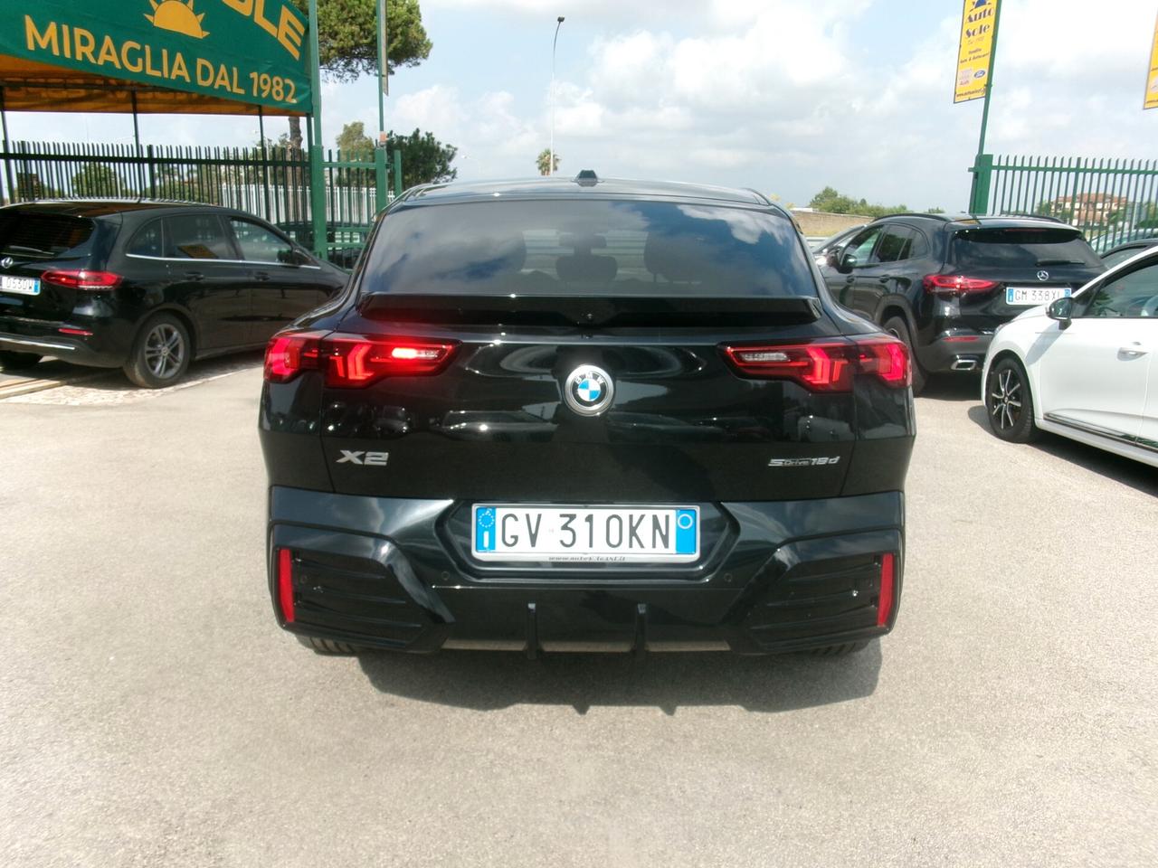 Bmw X2 18D S-DRIVE 2.0 150CV E6 E M-SPORT FULL OPTIONAL KM CERTIFICATI