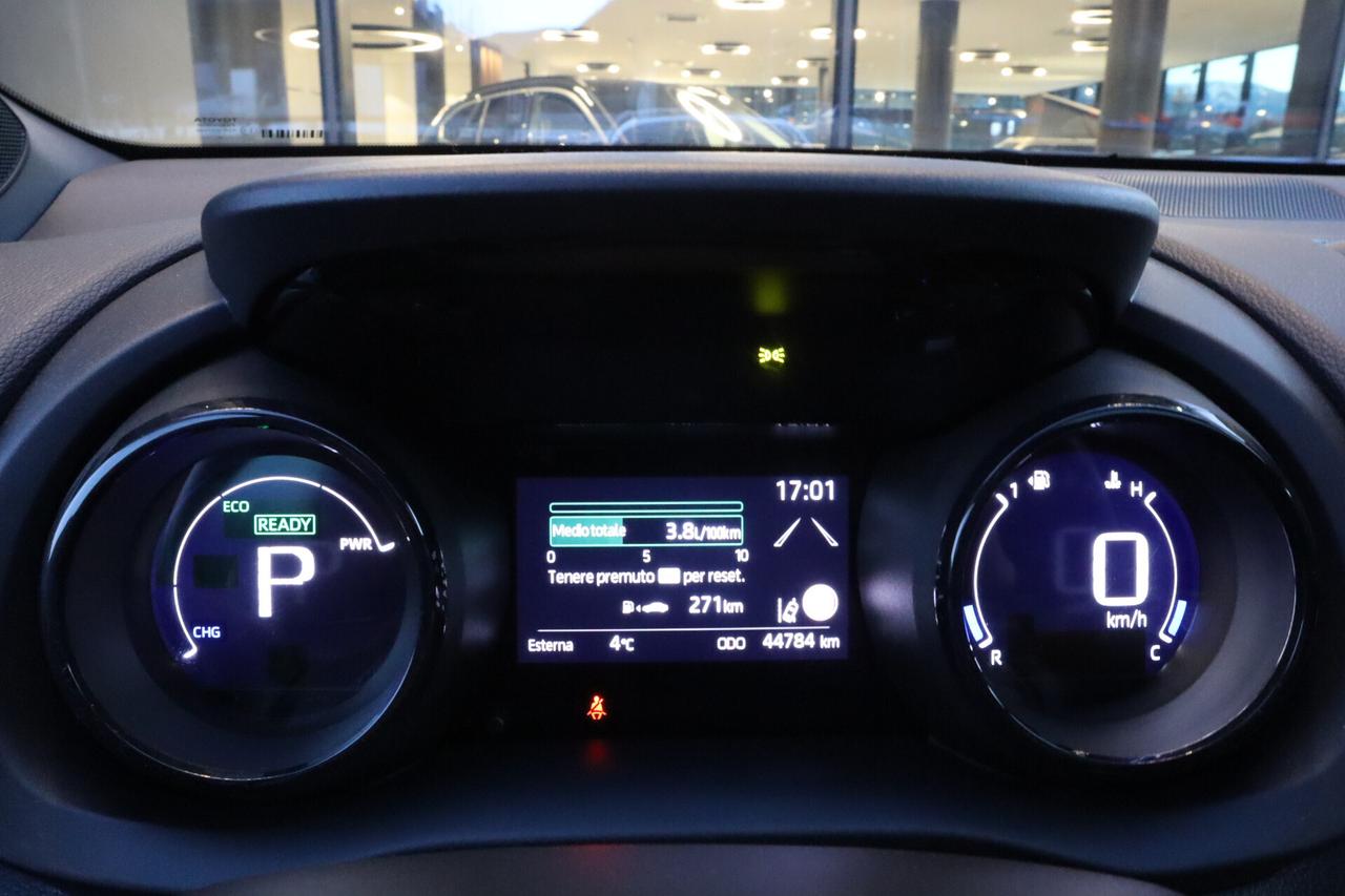 Toyota YARIS HYBRID LOUNGE AUTO TETTO PANORAMA PELLE CAMERA LED SOLO 45.000KM ANCHE GUIDABILE DA NEOPATENTATI