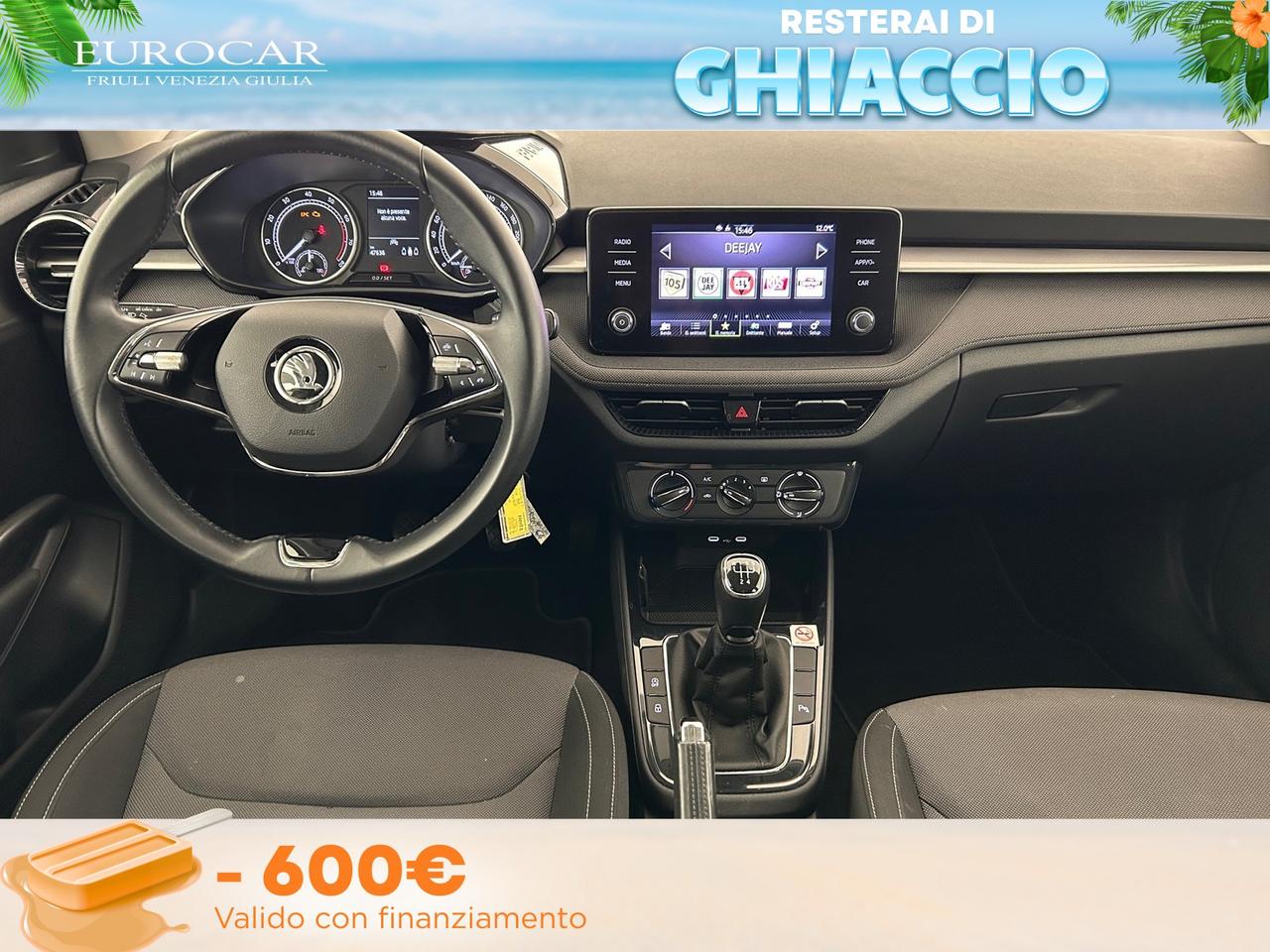 Skoda Fabia 1.0 mpi evo ambition 80cv