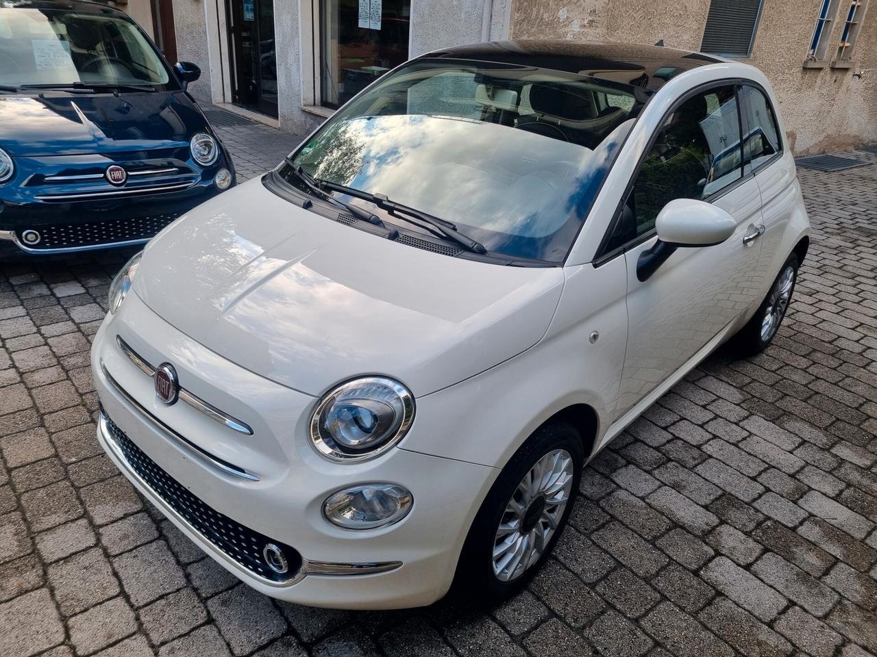 Fiat 500 1.2 Lounge 69cv anno 2016 km 62000 neopat