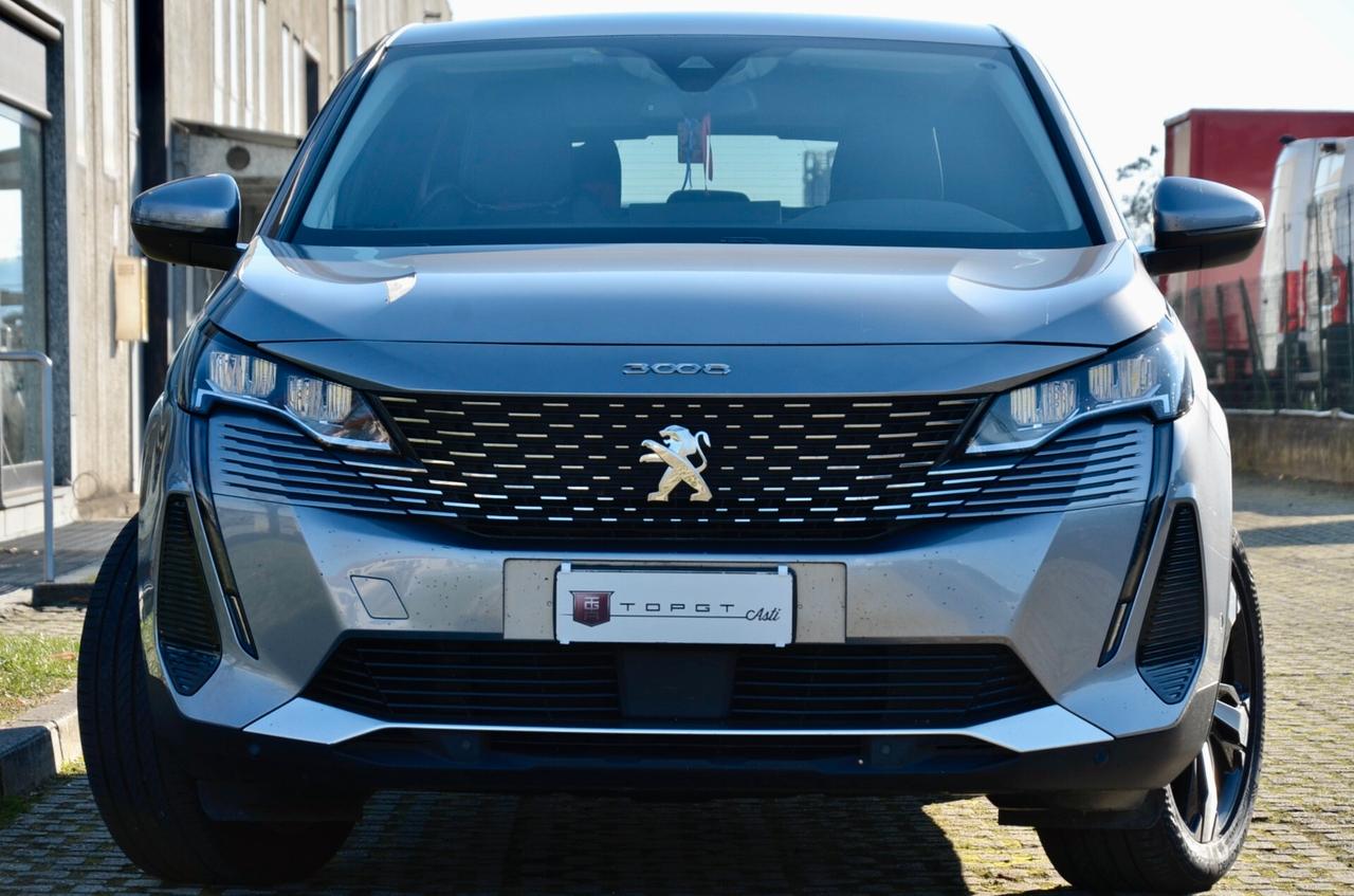 PEUGEOT 3008 1.5 BLUEHDI ALLURE PACK 131cv AUTO, UFF ITALIANA, FARI FULL LED, RETROCAMERA, PERMUTE