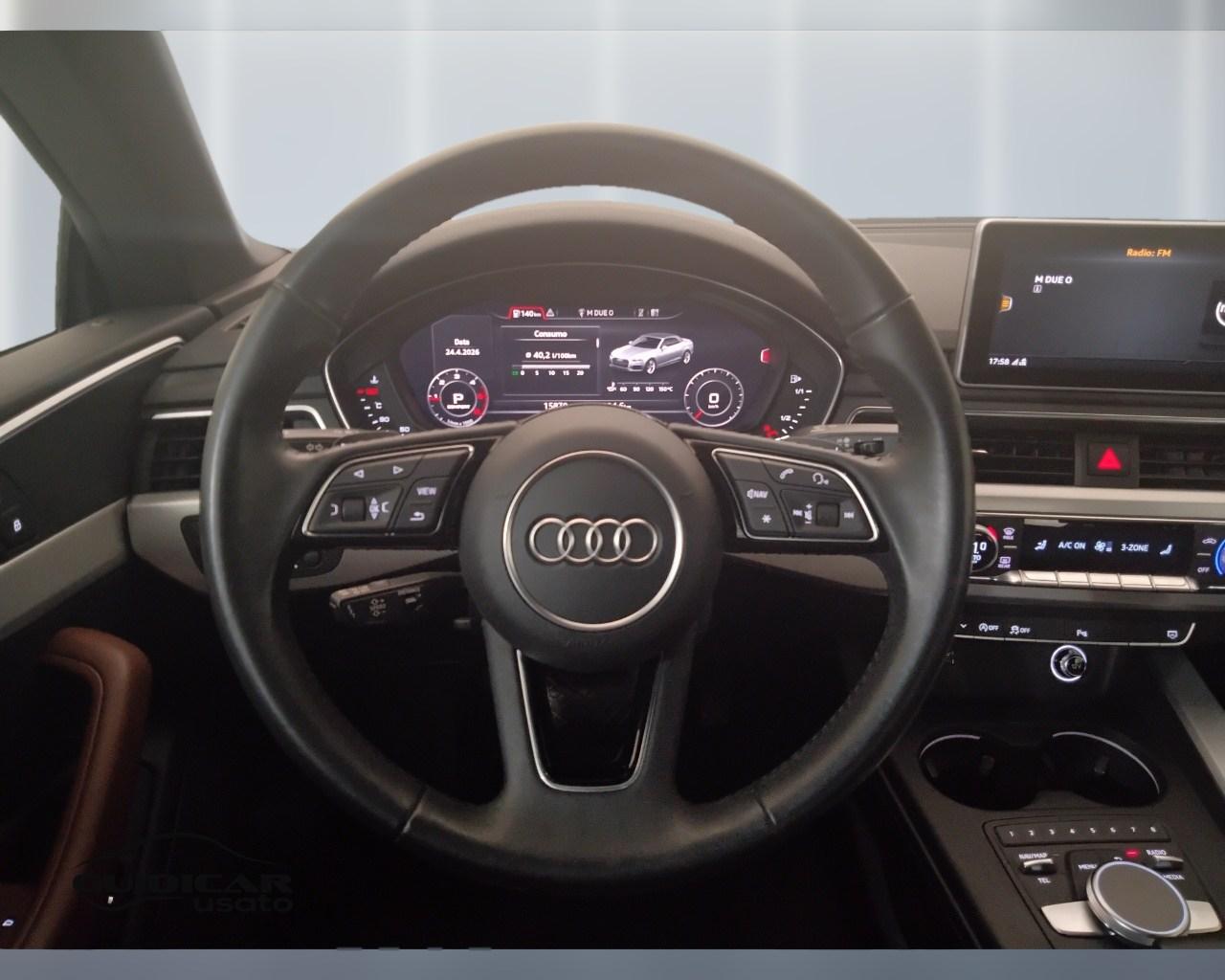 AUDI A5 II 2017 Cabriolet - A5 Cabrio 40 2.0 tdi Business Sport 190cv s-tronic