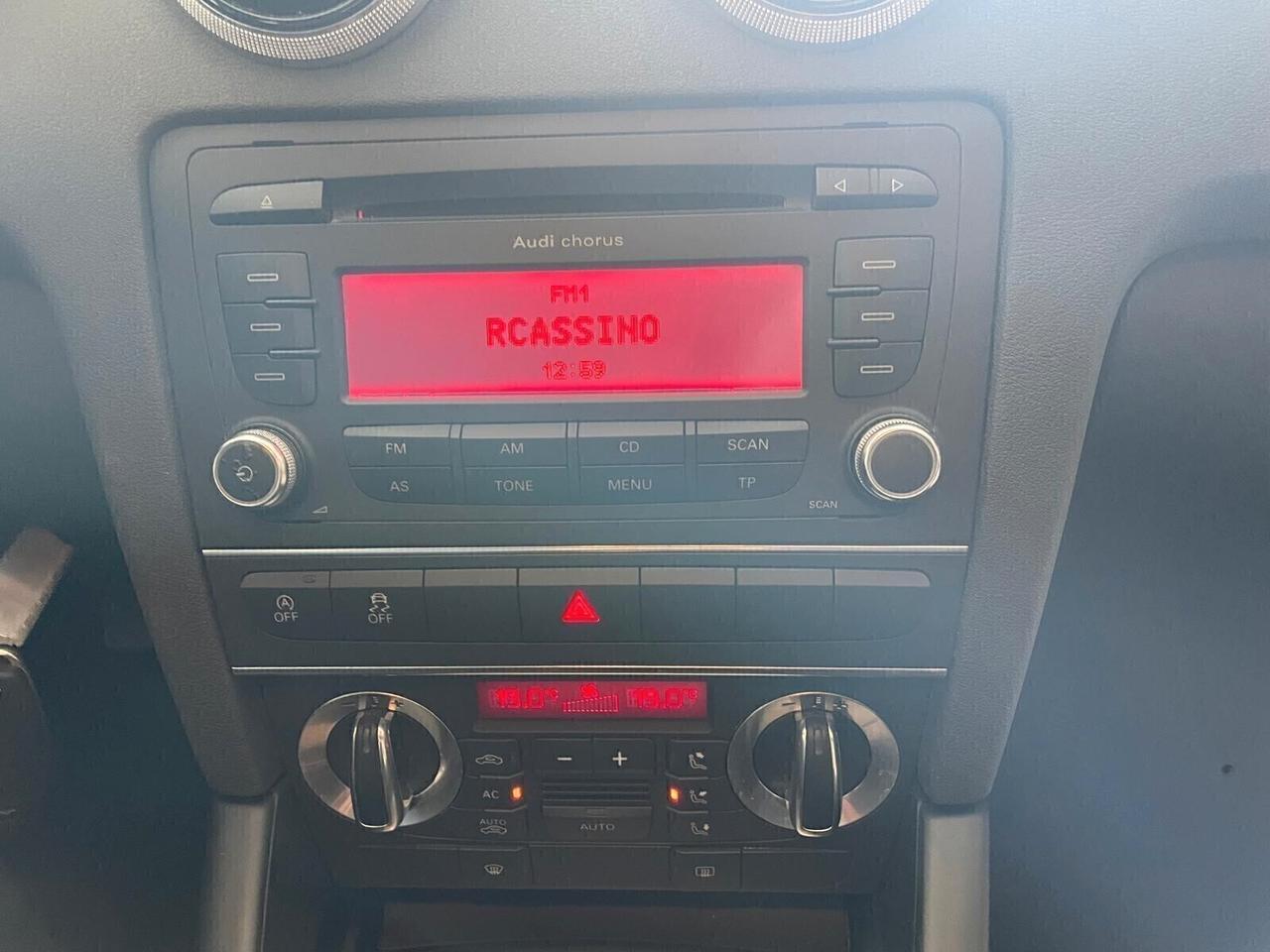 AUDI A3 1.6 TDI 105 CV AMBITION "PERFETTA"