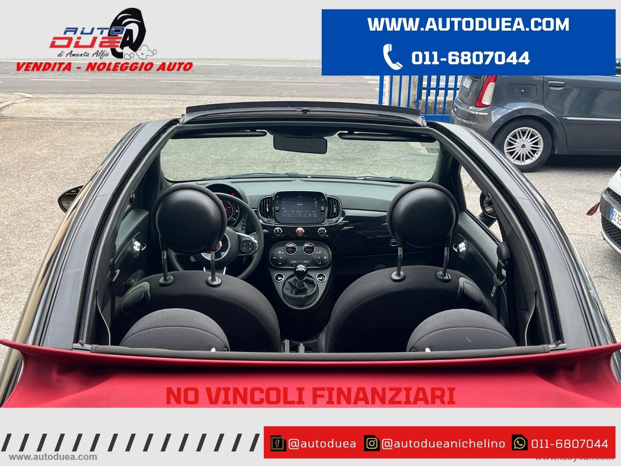 FIAT 500 C 1.0 Hybrid Cult NO VINCOLI FINAZIARI
