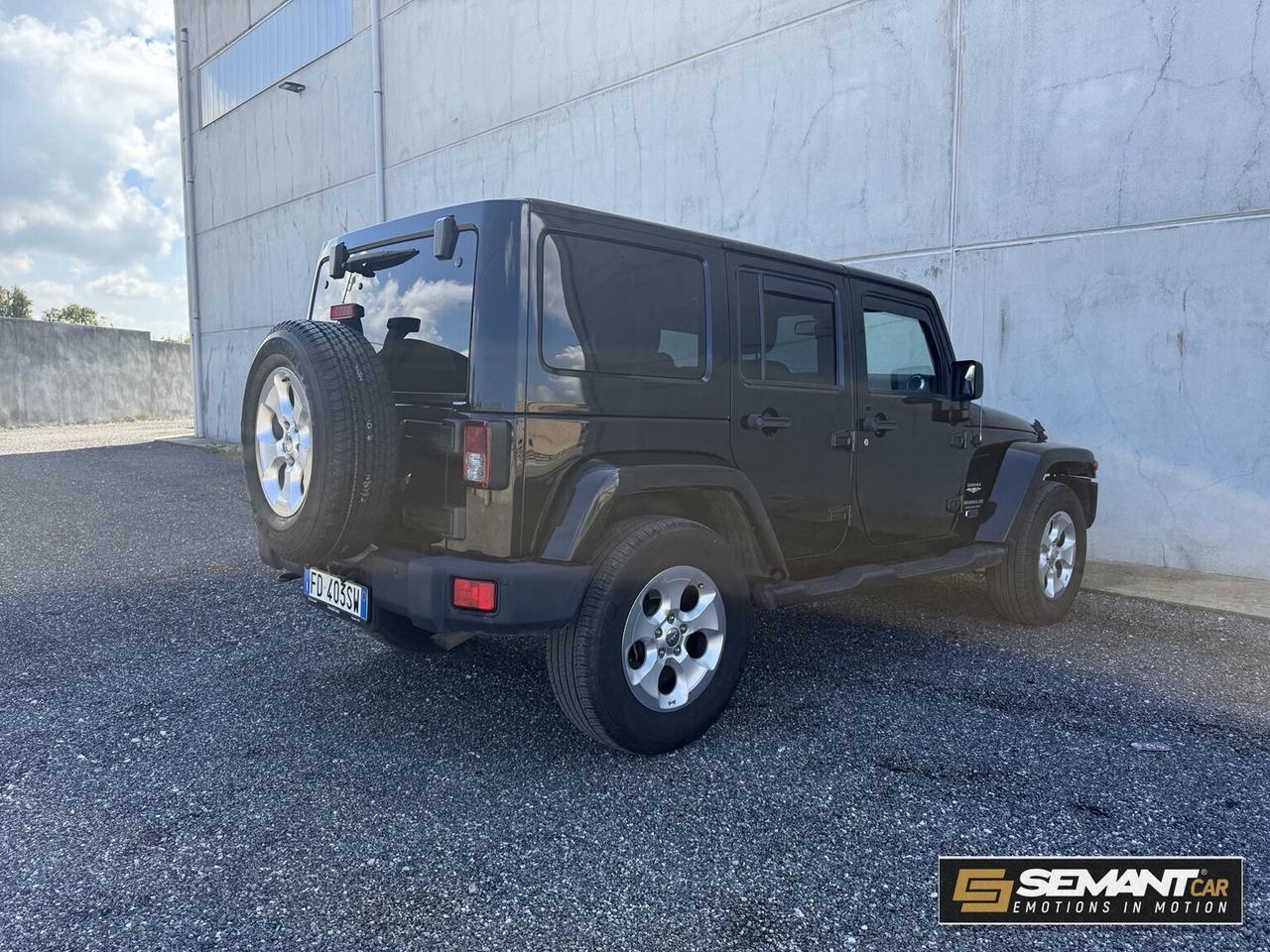 Jeep Wrangler Unlimited 2.8 CRD Sahara Unicoproprietario