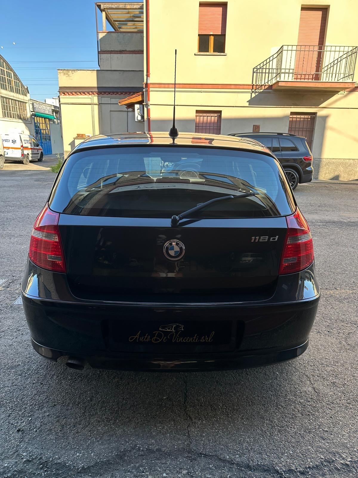 Bmw 118 118d cat 5 porte Attiva DPF