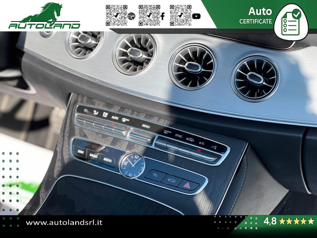 Mercedes E 220 Premium Plus 9G-Tronic Plus Cabrio
