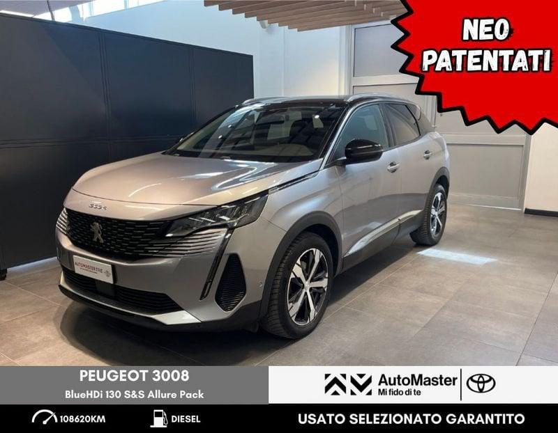 Peugeot 3008 3008 BlueHDi 130 S&S Allure Pack - NEOPATENTATI