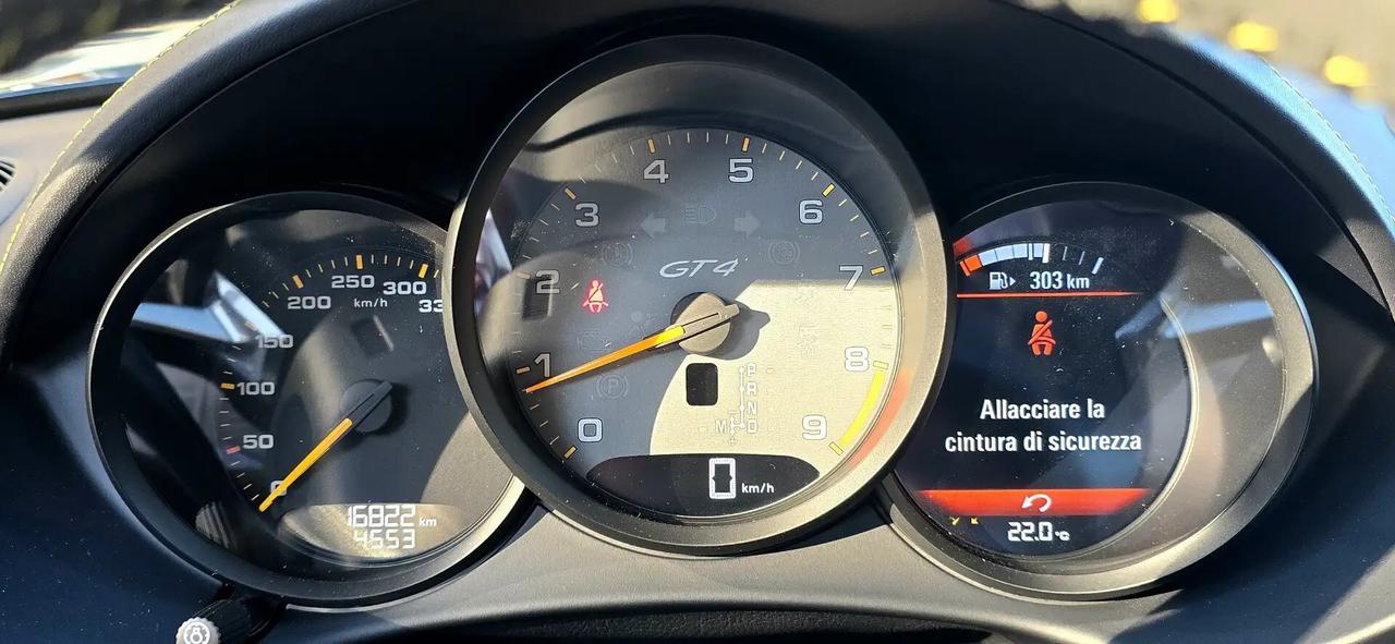 Porsche 718 Spyder GT4 CARBONIO STRAFULL UNIPRÒ