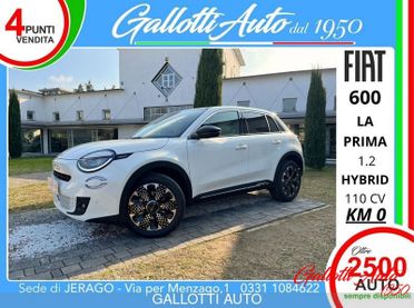 FIAT 600 1.2 Hybrid 110cv La Prima
