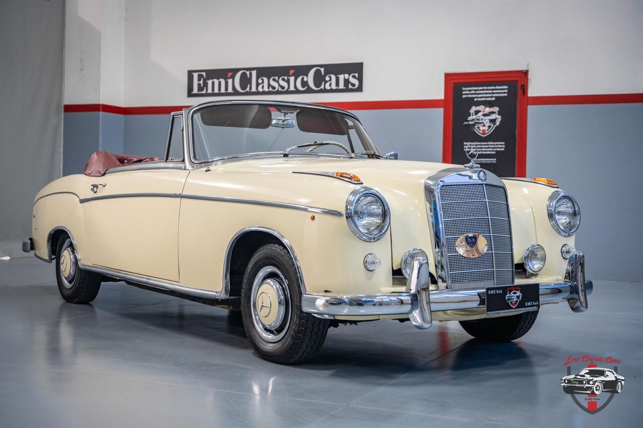 Mercedes-benz 1960 PONTON S220 CABRIOLET