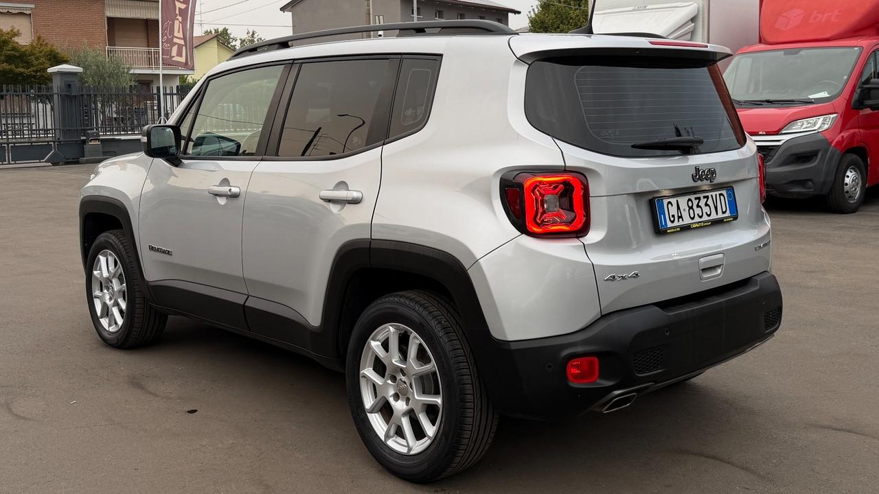 JEEP RENEGADE 4WD 2.0 MJT LIMITED AT9 140 CV - FULL LED, SEDILI RISCALDATI, NEOPATENTATI