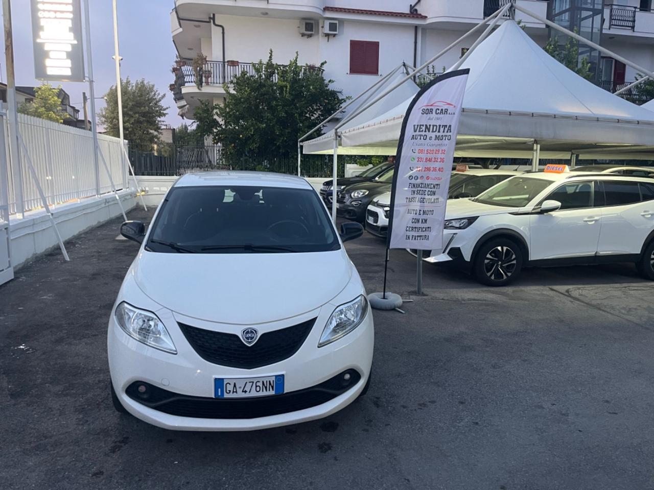 Lancia Ypsilon 1.2 69 CV 5 porte S&S Gold KM 78.000 CERTIFICATI!