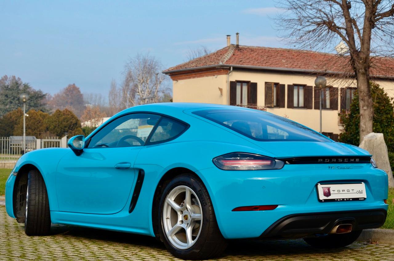 PORSCHE CAYMAN 718 2.0 300cv PDK, UNICOPROPRIETARIO, TUTTI SERVICE PORSCHE, UFF ITALIANA, EURO 6D, PERMUTE