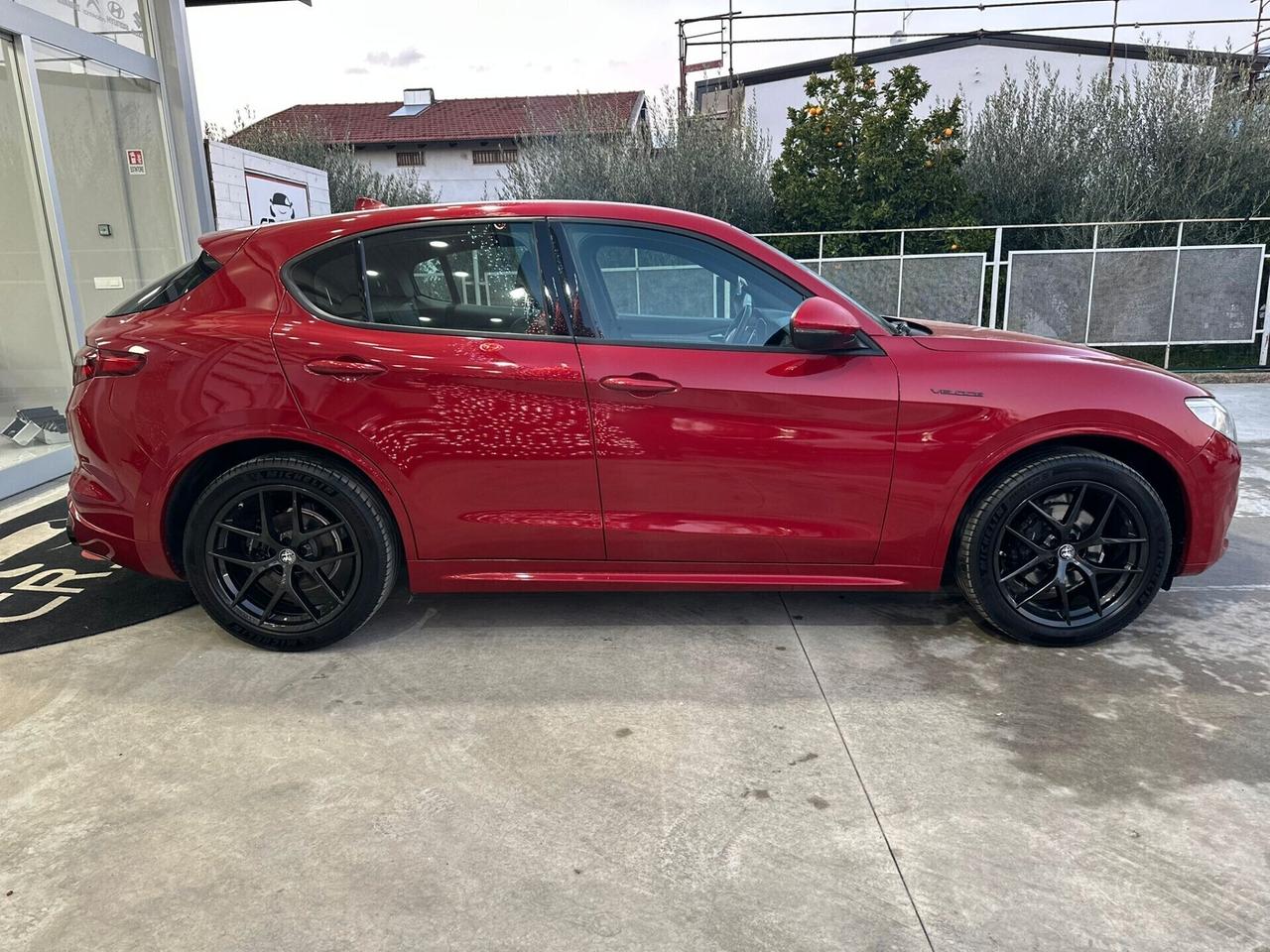 Alfa Romeo Stelvio 2.2 Turbodiesel 210 CV AT8 Q4 Veloce - Rosso Competizione
