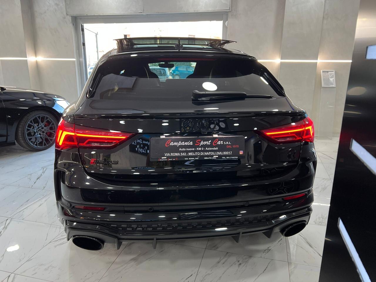 NUOVA AUDI RSQ3 SPORTBACK 2.5 BENZ 400CV S-TRONIC PACK BLACK