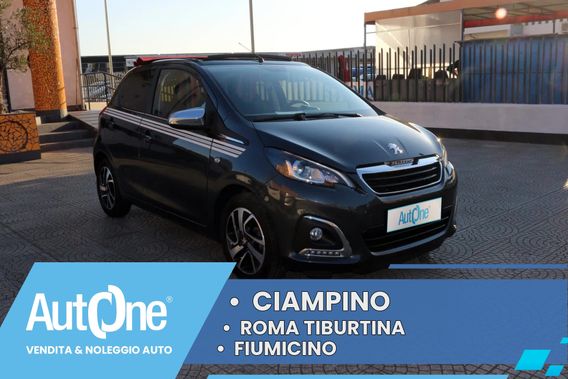 Peugeot 108 1.0 72cv S/s Cabrio Collection Carplay Clima Sediolini Risc. Cerchi L. R15 Bicolor