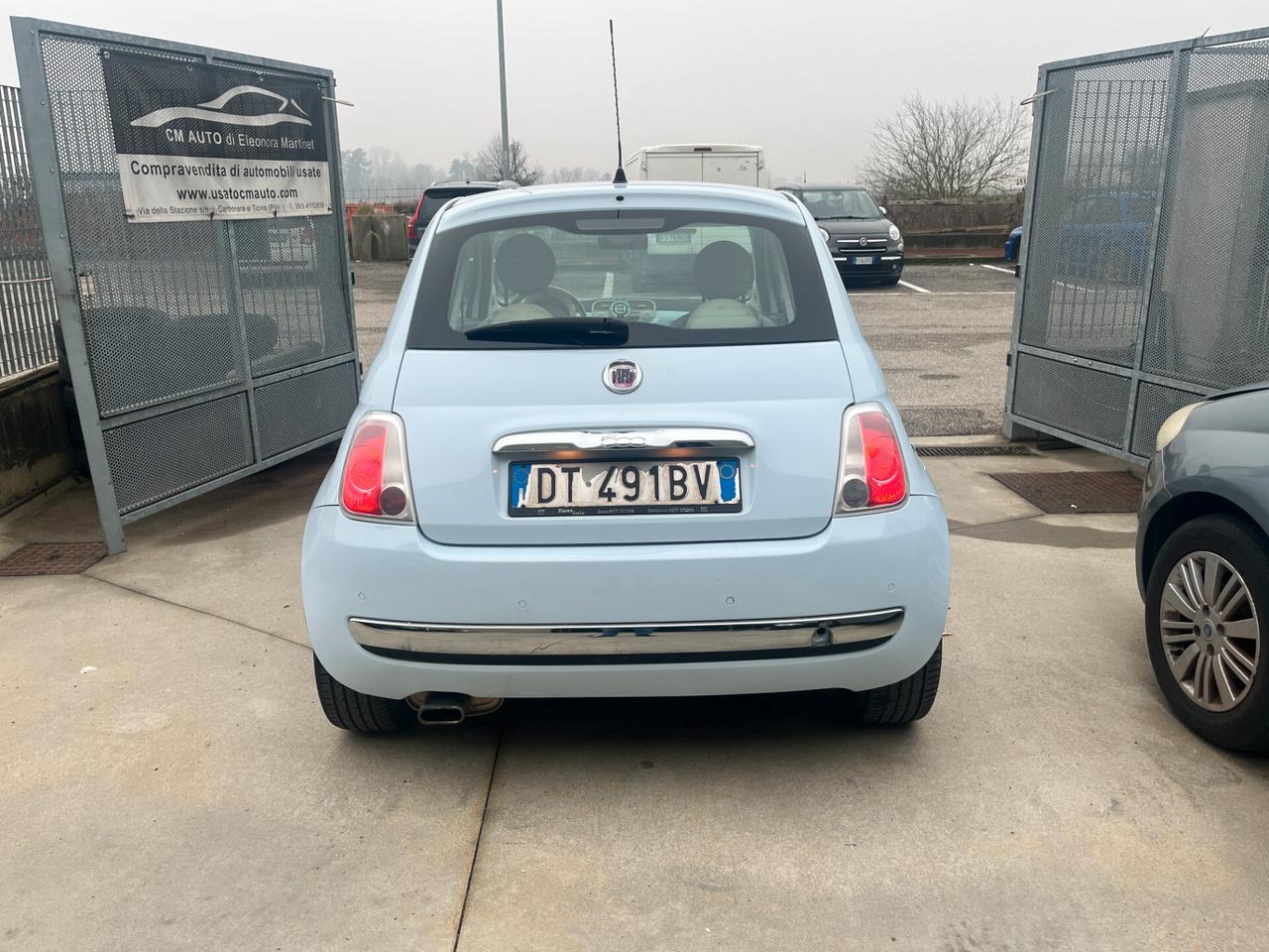 Fiat 500 1.2 Lounge TETTO PANORAMICO, UNICO PROPRIETARIO NEOPATENTATI