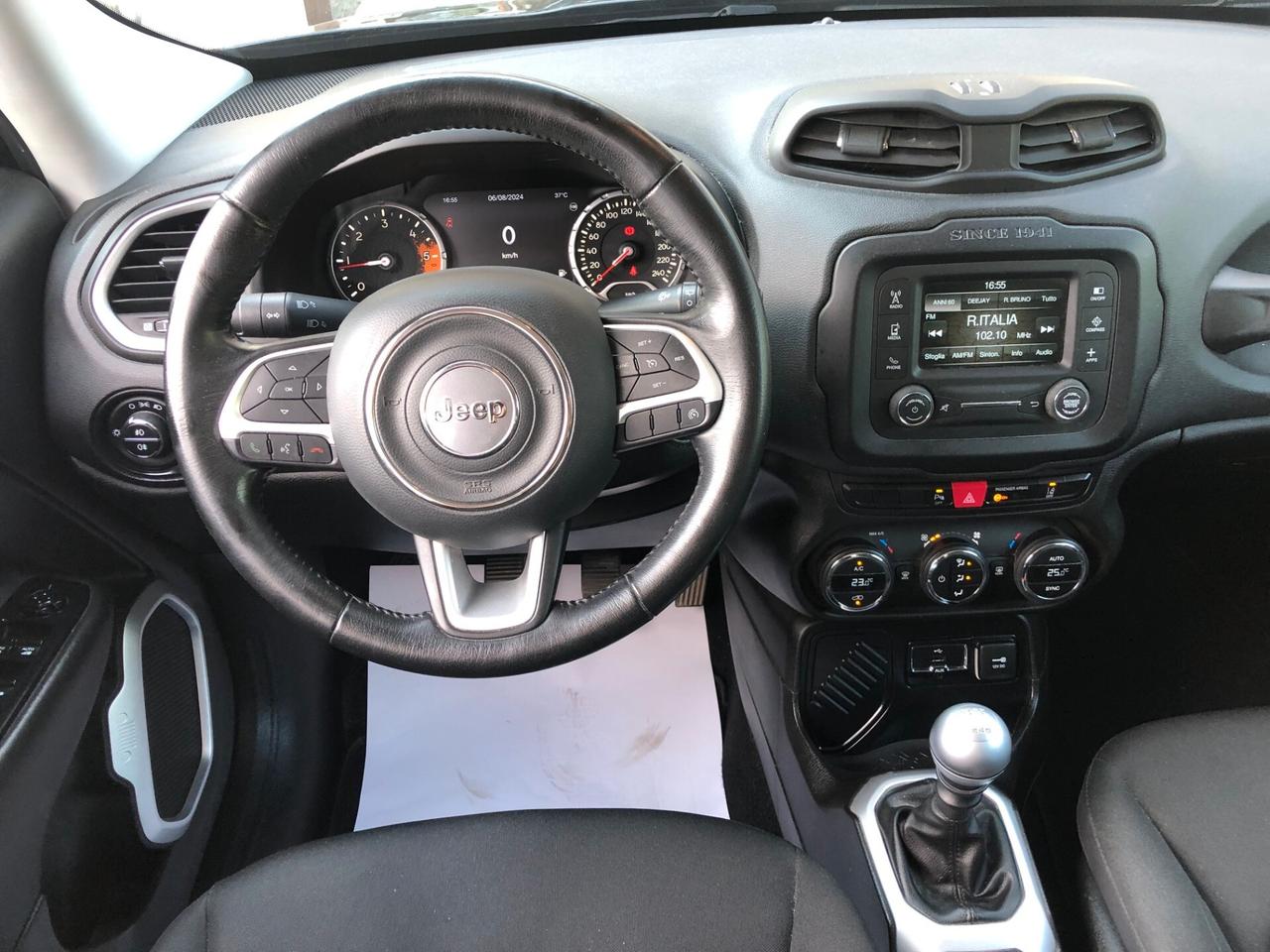 Jeep Renegade 1.6 Mjt 120 CV Limited E6 *UNICO PROPRIETARIO*