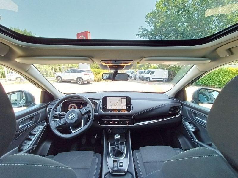 Nissan Qashqai 1.3 mhev N-Connecta 2wd 140cv TETTO PAN. KM CERTIFICATI