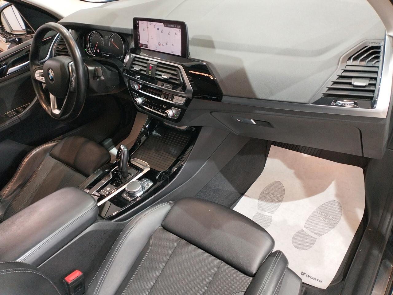 BMW X3 xdrive20d 190cv auto *TAGLIANDI CASA MADRE*