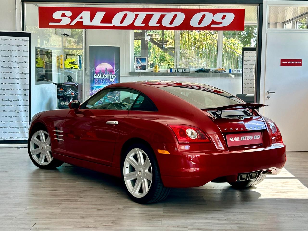 Chrysler Crossfire *67000 KM ORIGINALI *BORDEAUX*GARANZIA*ASI*COMPLETAMENTE ORIGINALE*