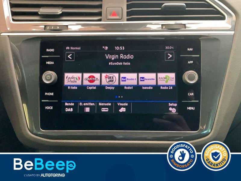 Volkswagen Tiguan 2.0 TDI ADVANCED 4MOTION 190CV DSG
