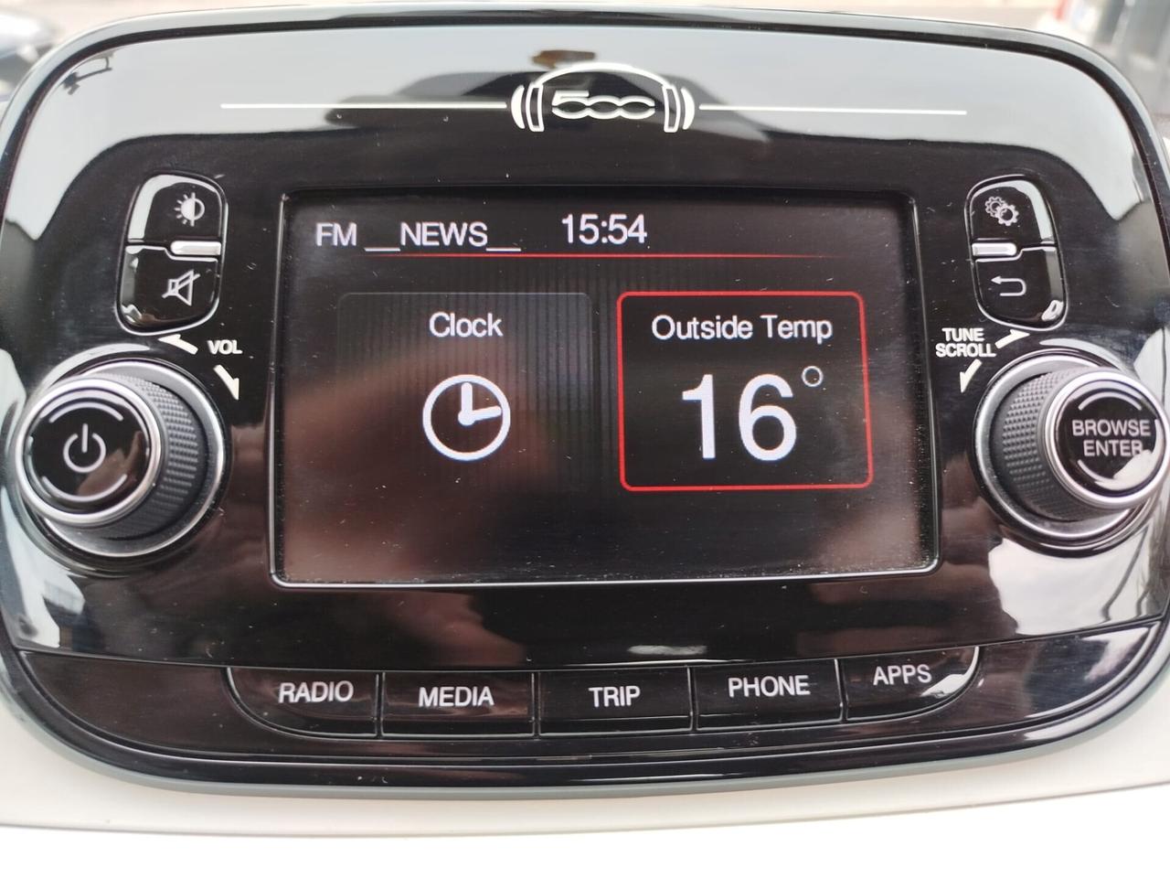 500 1.0- HIBRID *PREZZO VERO* UNIPRO'BLUETOOTH- GARANZIA 12 MESI