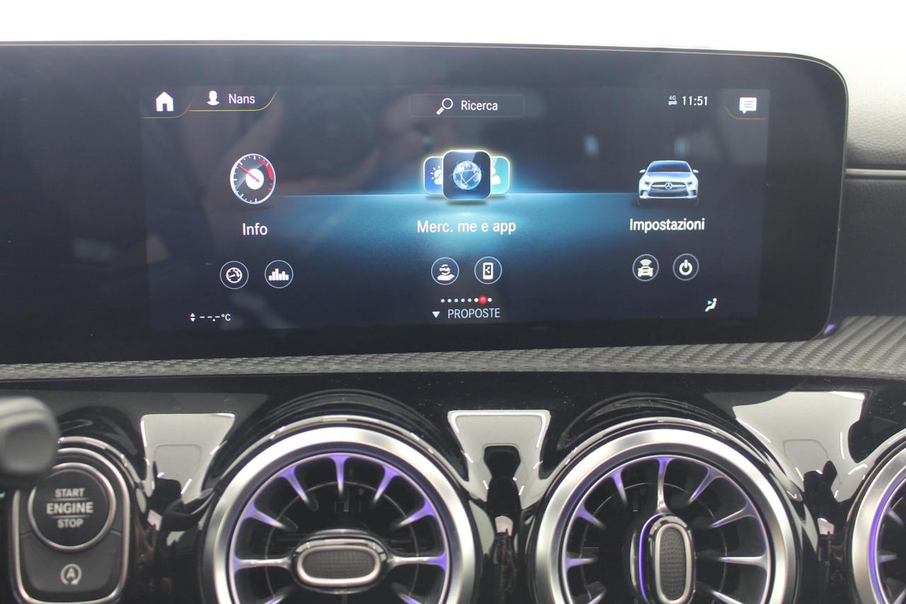Mercedes Classe A 200 d Sport Night Edition Plus Auto TETTO