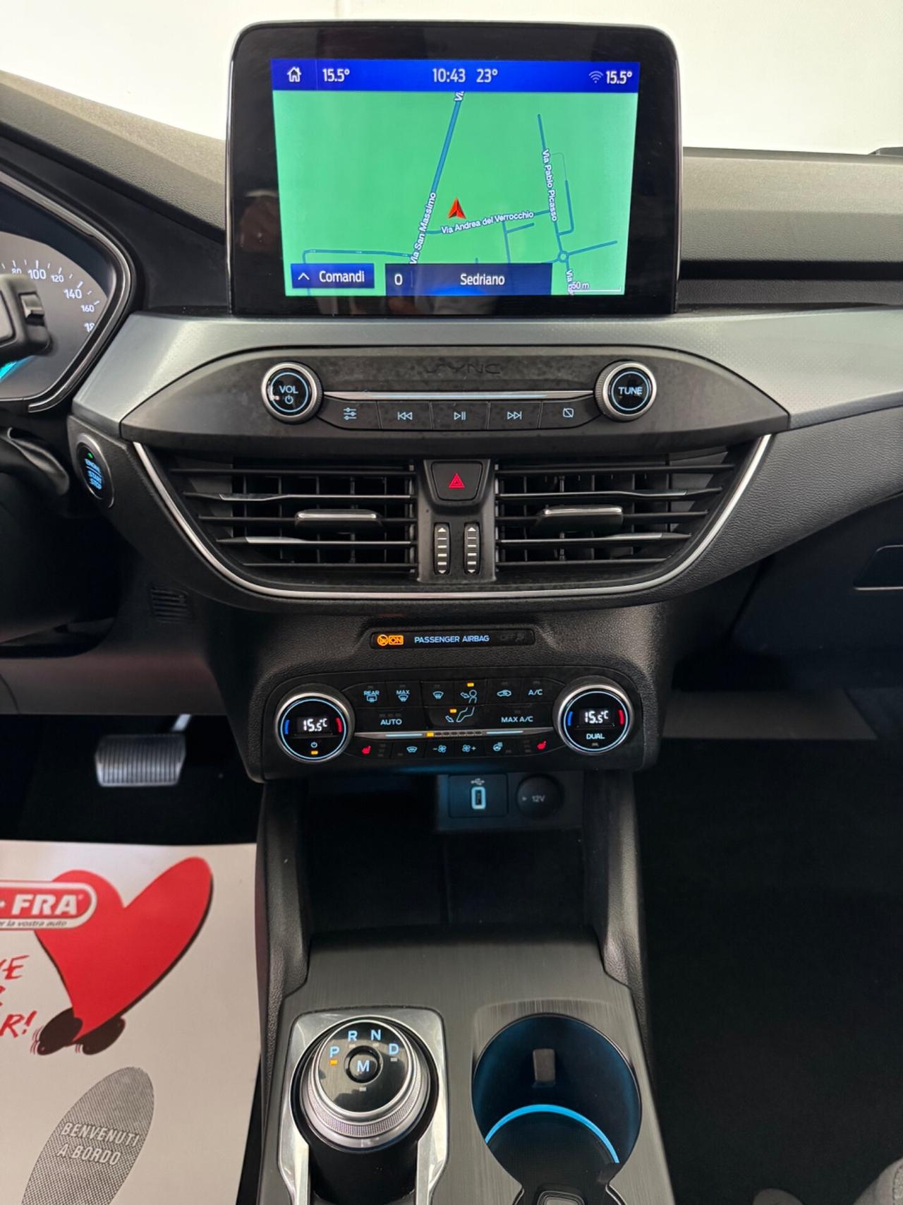 Ford Focus 1.5 EcoBlue 120 CV automatico 5p. Active Co-Pilot