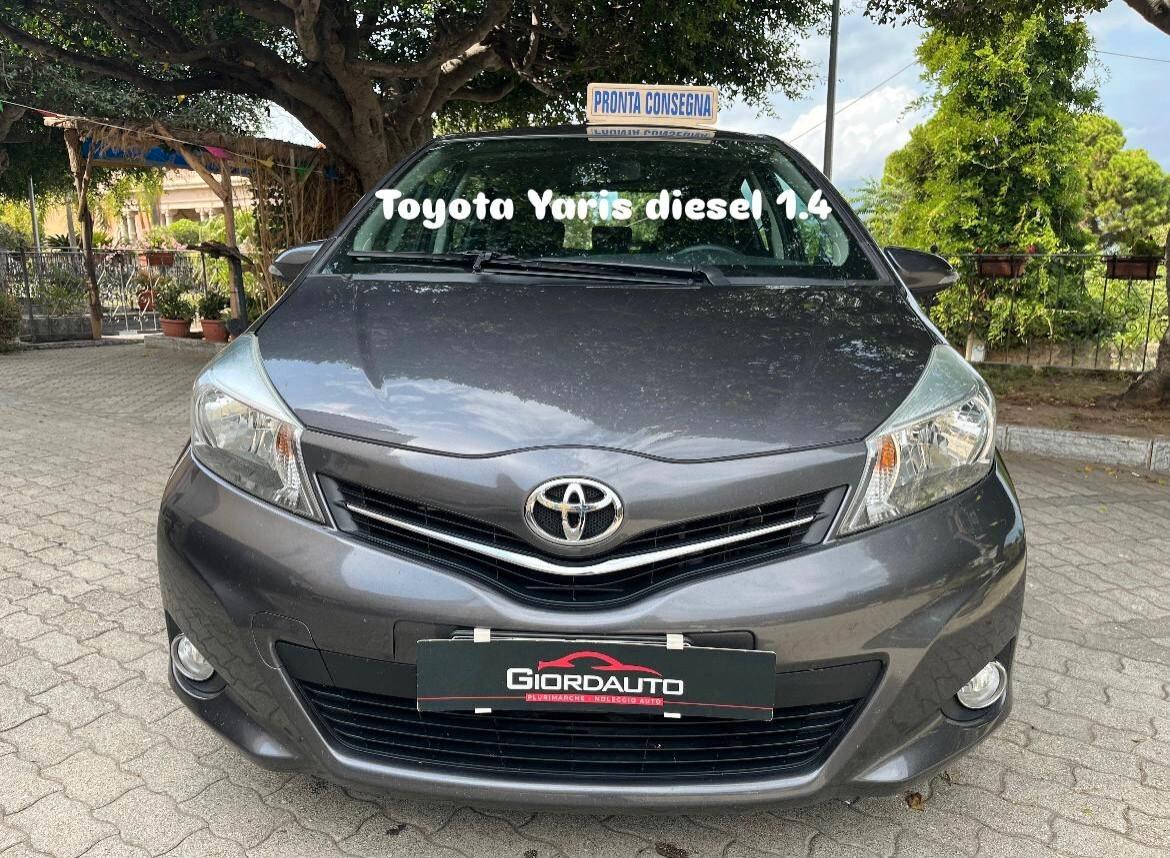 NUEW ARRIVO TOYOTA MODELLO YARYS 5 PORTE1,4 DIESEL CV 90 KW 66
