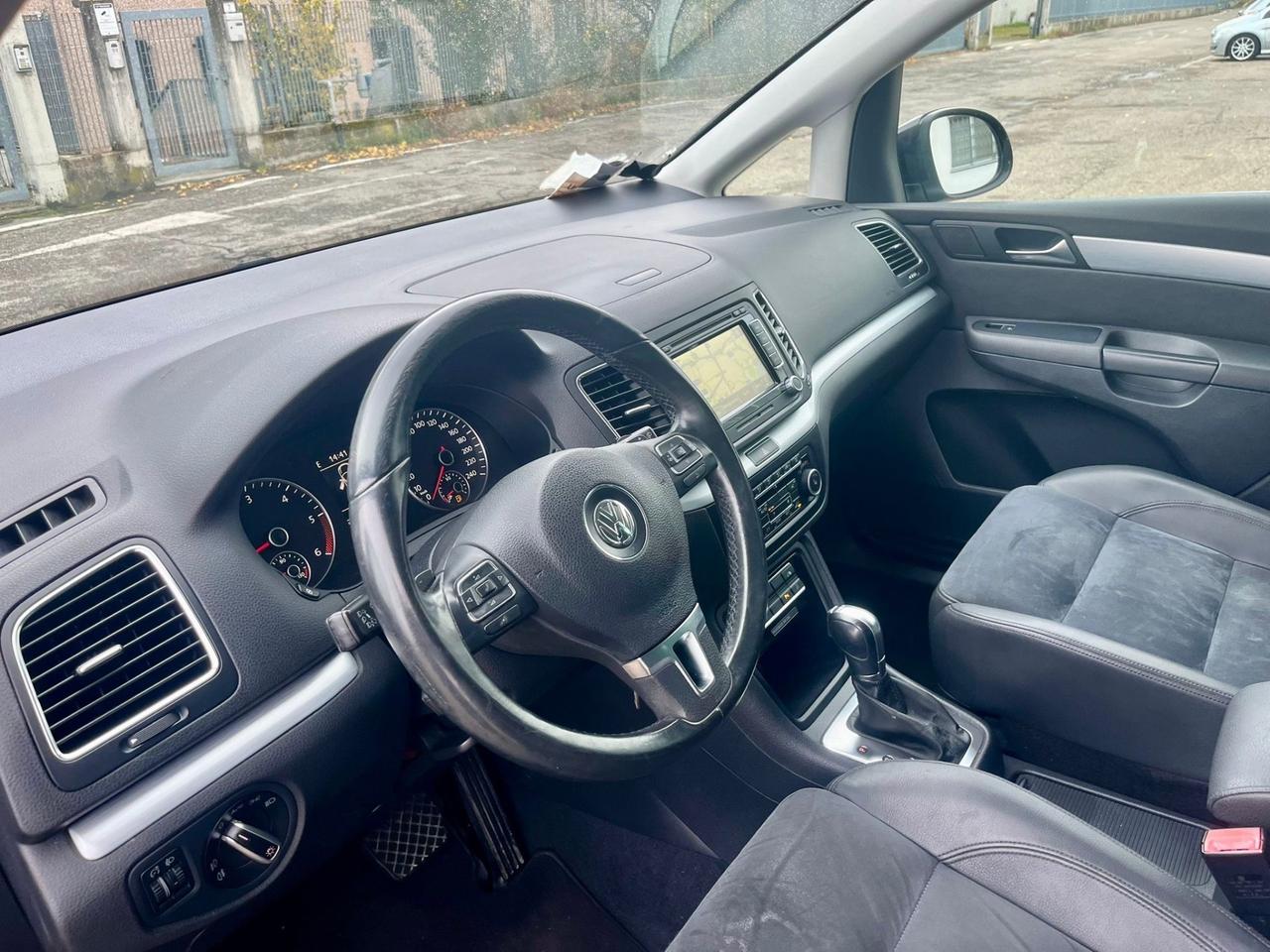 VW Sharan 2.0tdi 140cv 2012 174.000km 7posti come nuova